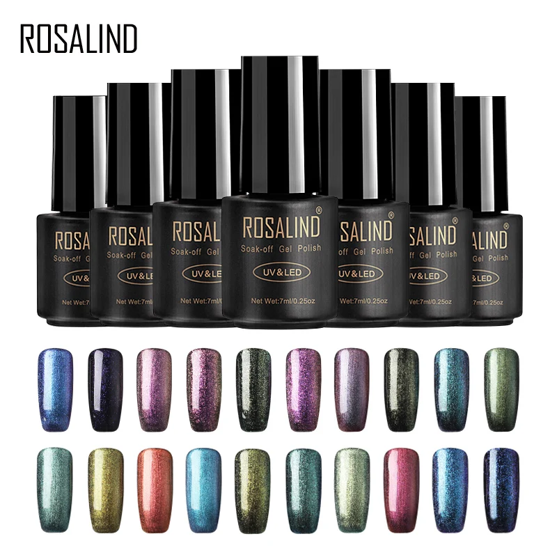 ROSALIND Gel 1S 7ml Chameleon Color Gel Nail Polish B01-12 Shimmer UV LED Glitter Vernis For Nail Art Semi Permanent Gel Lacquer
ROSALIND Gel 1S 7ml Chameleon Color Gel Nail Polish B01-12 Shimmer UV LED Glitter Vernis For Nail Art Semi Permanent Gel Lacquer