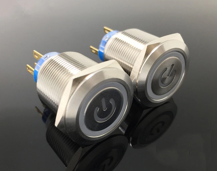 1pc stainless steel waterproof 22mm Light Hot Car Auto Metal LED Power Push Button Switch Self locking Type
1pc stainless steel waterproof 22mm Light Hot Car Auto Metal LED Power Push Button Switch Self locking Type