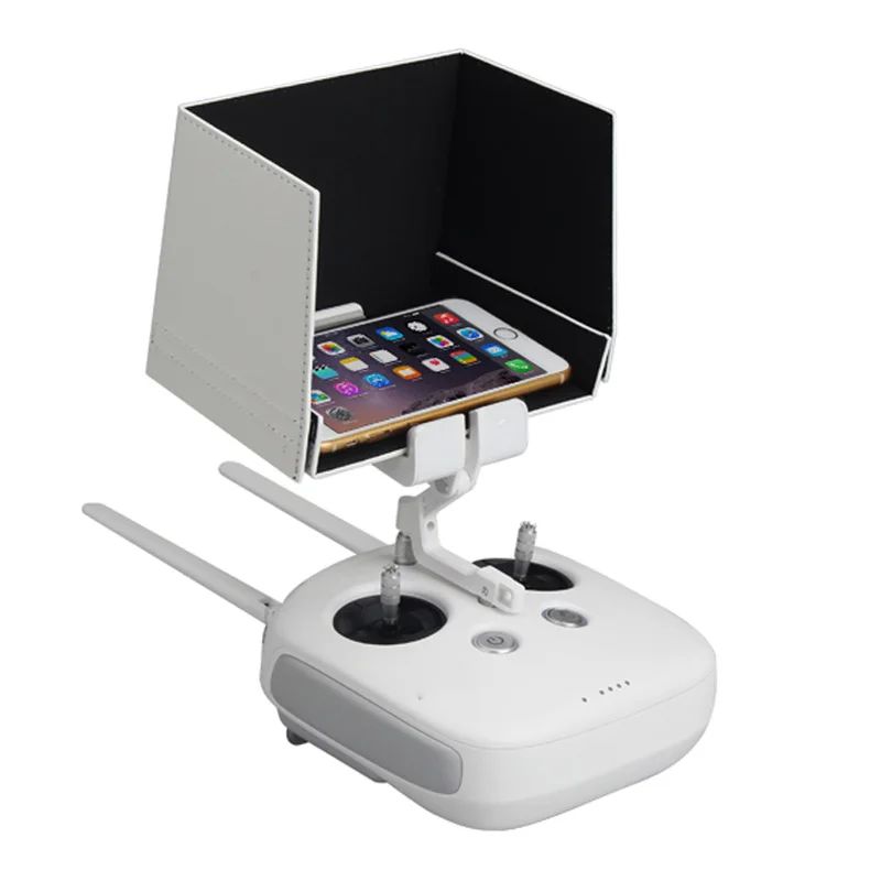 BRDRC Phone Monitor Hood Cover Foldable Sun Shade For DJI Phantom 4/3 Drone Remote Controller Upgraded Hood (white)
BRDRC Phone Monitor Hood Cover Foldable Sun Shade For DJI Phantom 4/3 Drone Remote Controller Upgraded Hood (white)
