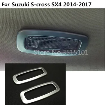 Car inner back rear tail read reading switch light lamp frame trim panel 2pcs For Suzuki S-cross scross SX4 2014 2015 2016 2017
Car inner back rear tail read reading switch light lamp frame trim panel 2pcs For Suzuki S-cross scross SX4 2014 2015 2016 2017