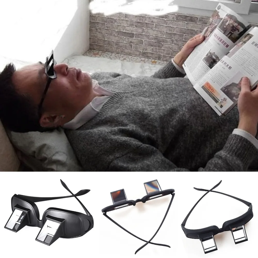 Funny Lazy Periscope Horizontal Reading TV Sit View Glasses On Bed Lie Down Bed Prism Spectacles reading glasses lying down
Funny Lazy Periscope Horizontal Reading TV Sit View Glasses On Bed Lie Down Bed Prism Spectacles reading glasses lying down