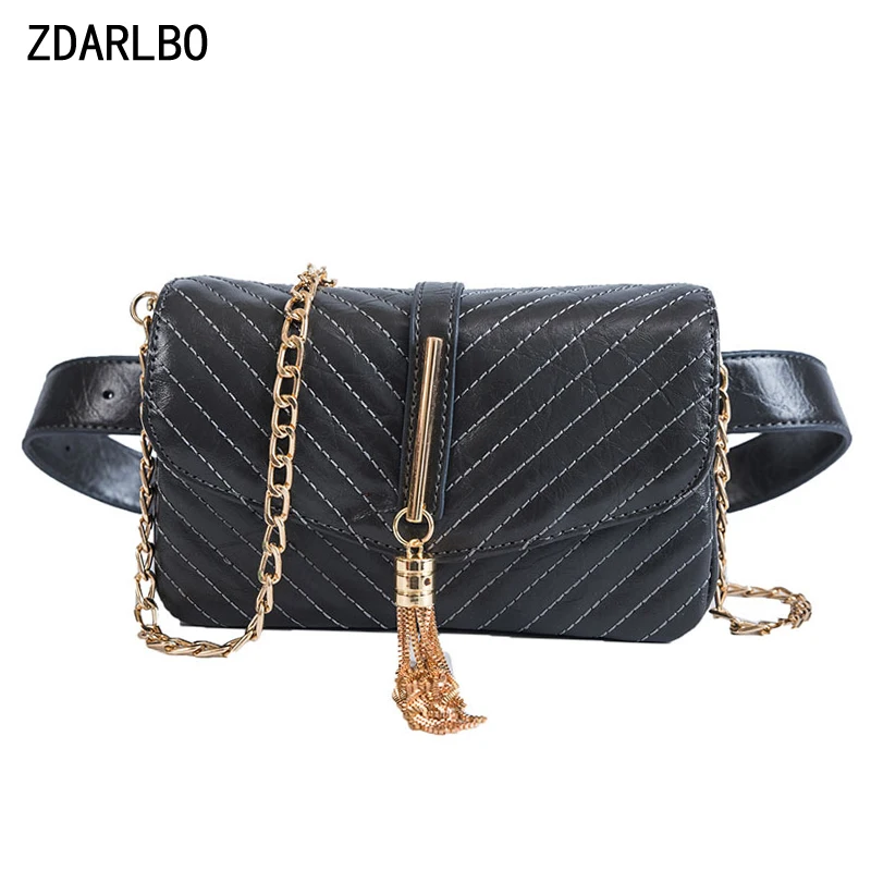 ZDARLBO Women's Tassel Crossbody Waist Bag Bananka PU Waterproof Female Fanny Pack Handy Shoulder Chest Bag Chained Waist Pack
ZDARLBO Women's Tassel Crossbody Waist Bag Bananka PU Waterproof Female Fanny Pack Handy Shoulder Chest Bag Chained Waist Pack