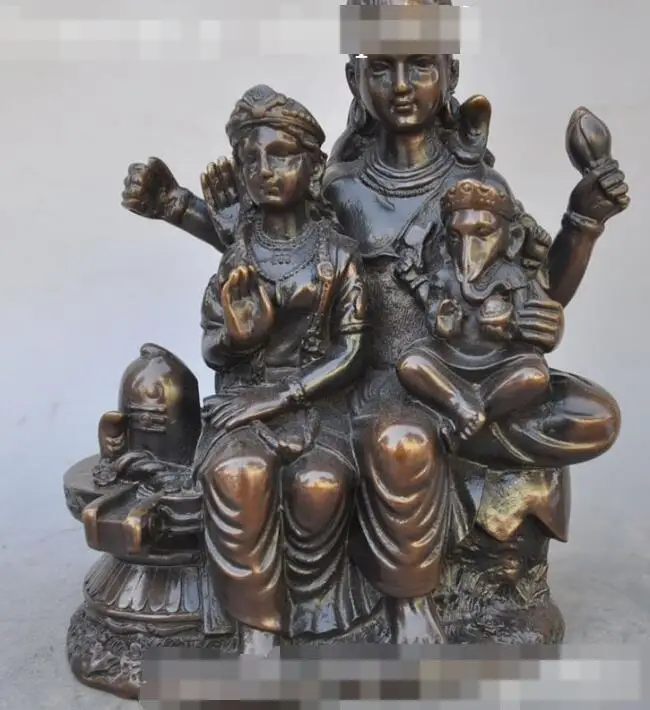S05627 8"India buddhism bronze copper Elephant trunk god KwanYin Goddess buddha statue
S05627 8"India buddhism bronze copper Elephant trunk god KwanYin Goddess buddha statue