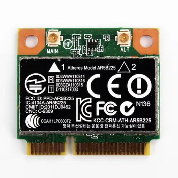 Card for HP COMPAQ 655795-001 654825-001 Atheros AR5B225 R9485 BT4.0 Wireless WIFI Card For HP 4340S 4545S 240 250 450 650
Card for HP COMPAQ 655795-001 654825-001 Atheros AR5B225 R9485 BT4.0 Wireless WIFI Card For HP 4340S 4545S 240 250 450 650