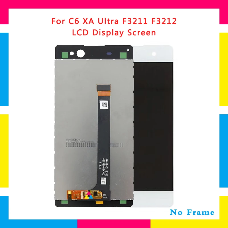 5pcs LCD Display Screen With Touch Screen Digitizer Assembly For Sony Xperia C6 XA Ultra F3211 F3212 Replacement
5pcs LCD Display Screen With Touch Screen Digitizer Assembly For Sony Xperia C6 XA Ultra F3211 F3212 Replacement