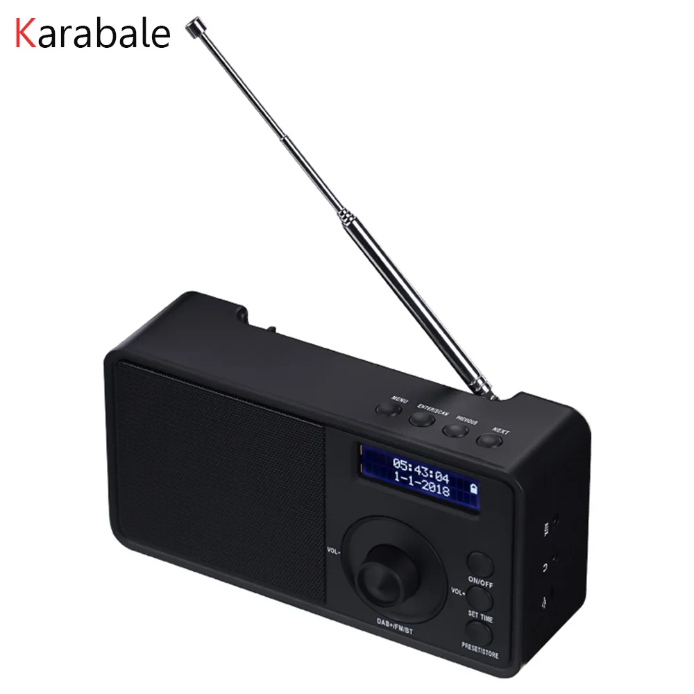 DAB DAB+ FM Digital Radio Receiver Portable Bluetooth Speaker Alarm Clock Big Power Speaker with LCD Display Screen
DAB DAB+ FM Digital Radio Receiver Portable Bluetooth Speaker Alarm Clock Big Power Speaker with LCD Display Screen