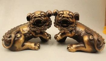 wholesale factory 8"Lucky China Chinese Dynasty Palace Purple Bronze Foo Fu Dog & Lion Statue Pair 25% off
wholesale factory 8"Lucky China Chinese Dynasty Palace Purple Bronze Foo Fu Dog & Lion Statue Pair 25% off