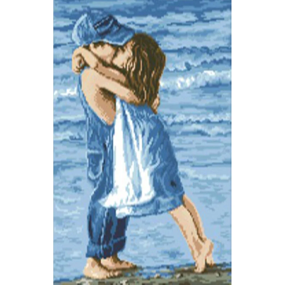 Full DIY Diamond Painting kit Seaside lovers Cross Stitch Diamond Embroidery Patterns rhinestones Mosaic home decor
Full DIY Diamond Painting kit Seaside lovers Cross Stitch Diamond Embroidery Patterns rhinestones Mosaic home decor