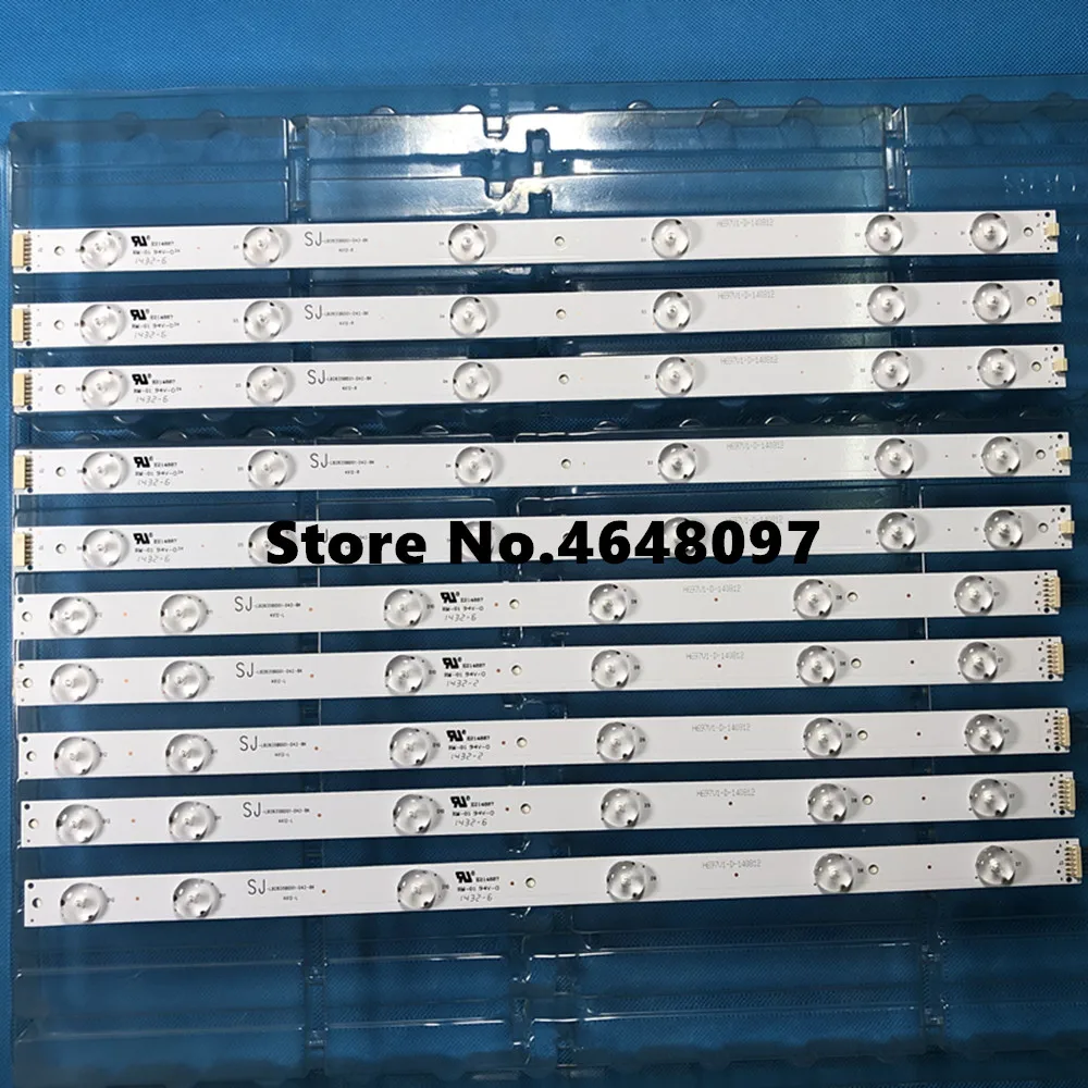 Led Backligth Strip GJ-2K16-430-D512-V4 for 43PUS6401/12 43PUS6101/12 TPT430U3-EQYSHM.G 1pcs=12led
Led Backligth Strip GJ-2K16-430-D512-V4 for 43PUS6401/12 43PUS6101/12 TPT430U3-EQYSHM.G 1pcs=12led