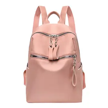 Female Anti-theft Backpack Classic PU leather Solid Color Backpack Women Large Capacity Zip Handbag Oxford Cloth packs mochila
Female Anti-theft Backpack Classic PU leather Solid Color Backpack Women Large Capacity Zip Handbag Oxford Cloth packs mochila