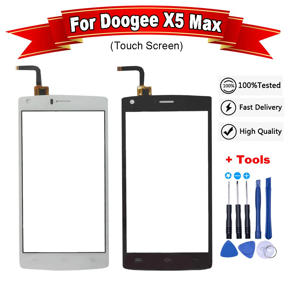 Сенсорный экран 5 0 дюйма Для Doogee X5 Max сенсорная панель для Pro дигитайзер переднее