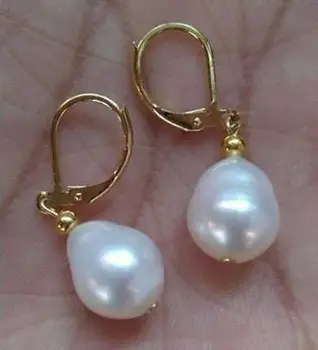AAA Huge 10-13mm Natural White South Sea Pearl Earrings 14k/20
AAA Huge 10-13mm Natural White South Sea Pearl Earrings 14k/20