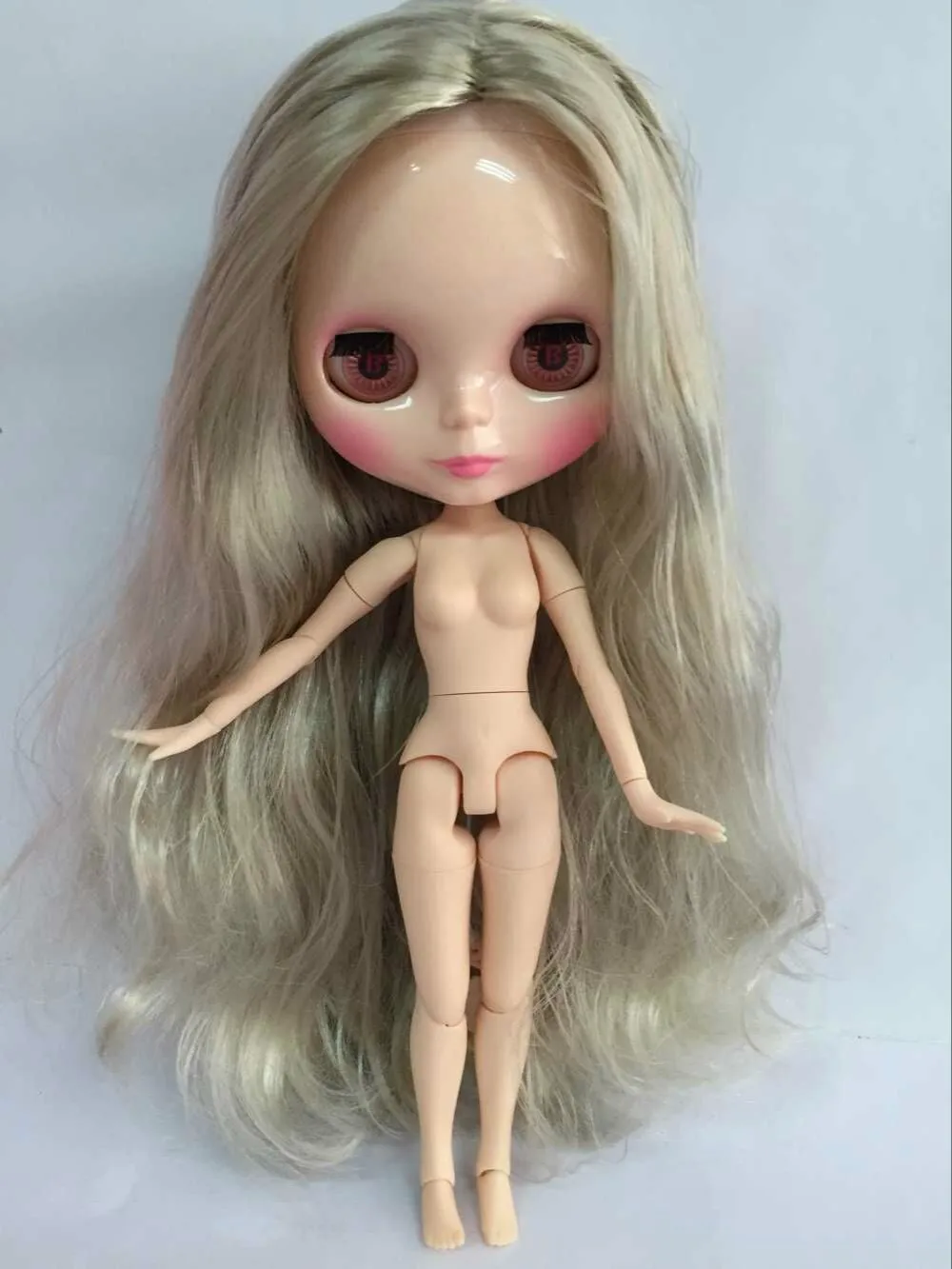 

Free shipping cost Nude blyth doll ,Factory doll ,Fashion doll Suitable For DIY Change BJD Toy For Girls 16101034