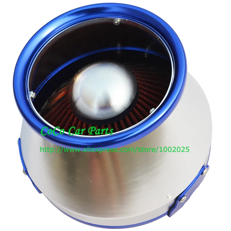 Cone-Shaped 3" 3.5" 4" Three in One Universal Aluminum Auto Air Filter Blue Turbo Air Filter
Cone-Shaped 3" 3.5" 4" Three in One Universal Aluminum Auto Air Filter Blue Turbo Air Filter