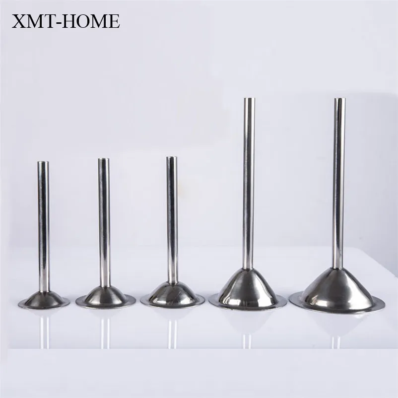Acier Inoxydable 4pcs Hachoir à Viande Poussoir à saucisses Tube Corne Entonnoir Remplissage Outils