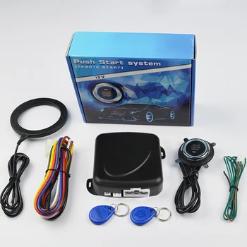 Auto Car Alarm Engine Starline Push Start Stop Button RFID Lock Ignition Switch Keyless Entry System Starter Anti-theft System
Auto Car Alarm Engine Starline Push Start Stop Button RFID Lock Ignition Switch Keyless Entry System Starter Anti-theft System