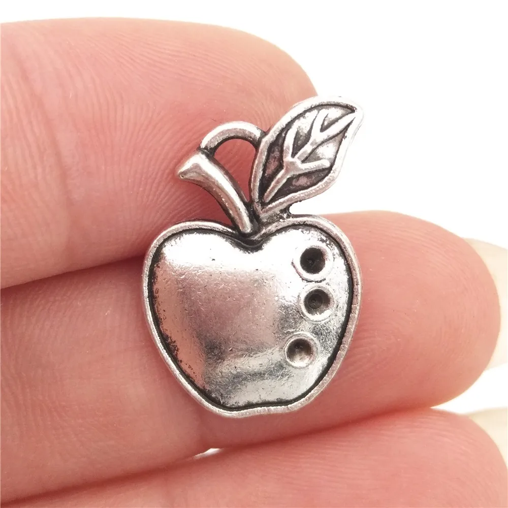 Оптом 30 цинкового сплава Apple Charms Teacher Theme античный посеребренный DIY кулон ручной работы для браслета 13*19 мм 1,8 г
Оптом 30 цинкового сплава Apple Charms Teacher Theme античный посеребренный DIY кулон ручной работы для браслета 13*19 мм 1,8 г