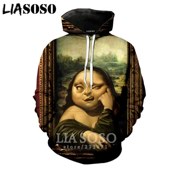 LIASOSO 2019 Winter New Men Women Sweatshirt 3D Print Da Vinci Hoodie Long Sleeve Top Casual Hip hop Harajuku Pullover B007-02
LIASOSO 2019 Winter New Men Women Sweatshirt 3D Print Da Vinci Hoodie Long Sleeve Top Casual Hip hop Harajuku Pullover B007-02