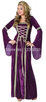 Medieval Costumes For Women Full Sleeve Jacquard Gown Princess Costume For Women Halloween Party Cosplay adult medieval dress
Medieval Costumes For Women Full Sleeve Jacquard Gown Princess Costume For Women Halloween Party Cosplay adult medieval dress