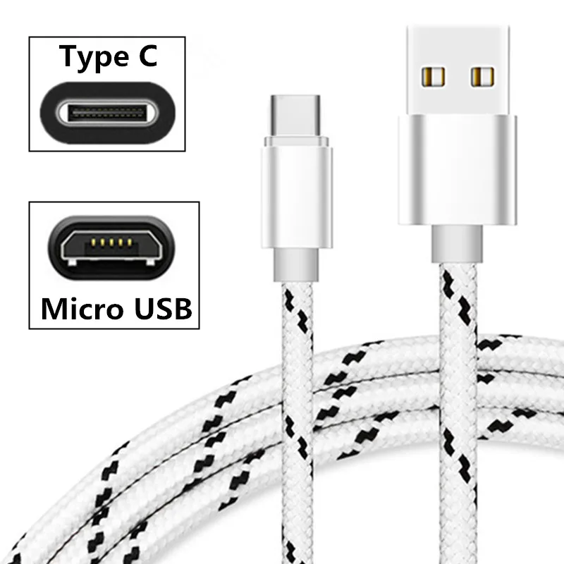 Micro usb fast Charger Type C cable For Huawei P9 Mate 20 lite 9 Pro Nova 2 3 4 honor 10 9 8X 7X Galaxy S9 S10 A6 A7 2018 Phone
Micro usb fast Charger Type C cable For Huawei P9 Mate 20 lite 9 Pro Nova 2 3 4 honor 10 9 8X 7X Galaxy S9 S10 A6 A7 2018 Phone