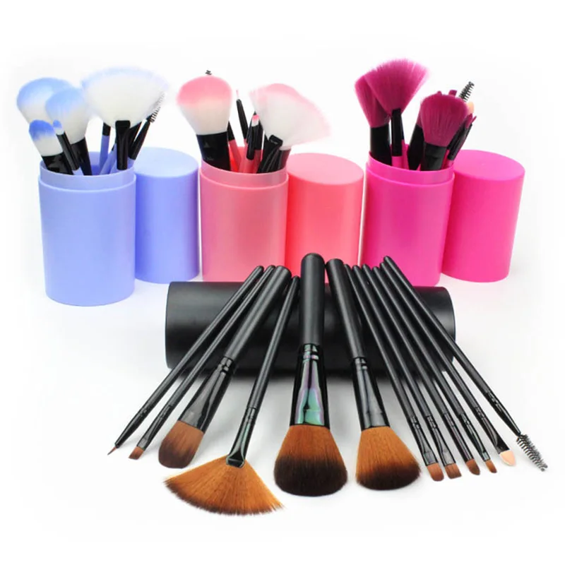 Fashion 12pcs Makeup Brushes Set Plastic Handle Foundation Blending Power Brushes Set Cosmetic Beauty Plastic Box pinceaux
Fashion 12pcs Makeup Brushes Set Plastic Handle Foundation Blending Power Brushes Set Cosmetic Beauty Plastic Box pinceaux