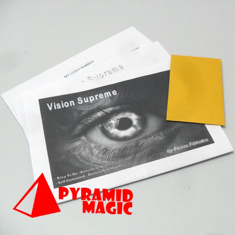 Vision Supreme от Pieras Fitikides-магические трюки/оптовая продажа/бесплатная доставка |