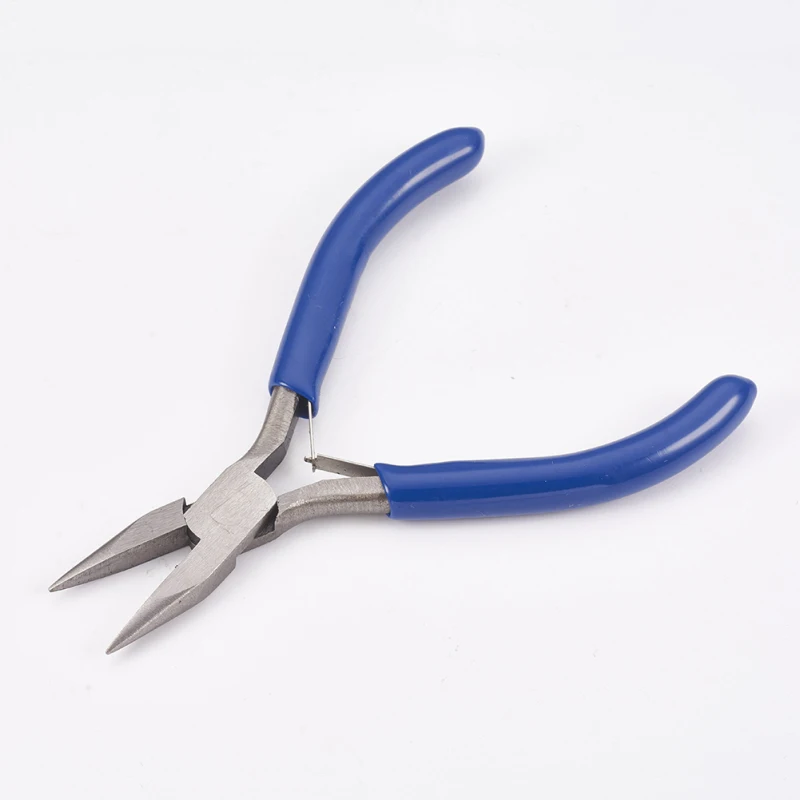 Carbon Steel Jewelry Pliers Needle Nose Pliers Polishing Jewelry Making Tools 11x7.5x0.9cm
Carbon Steel Jewelry Pliers Needle Nose Pliers Polishing Jewelry Making Tools 11x7.5x0.9cm