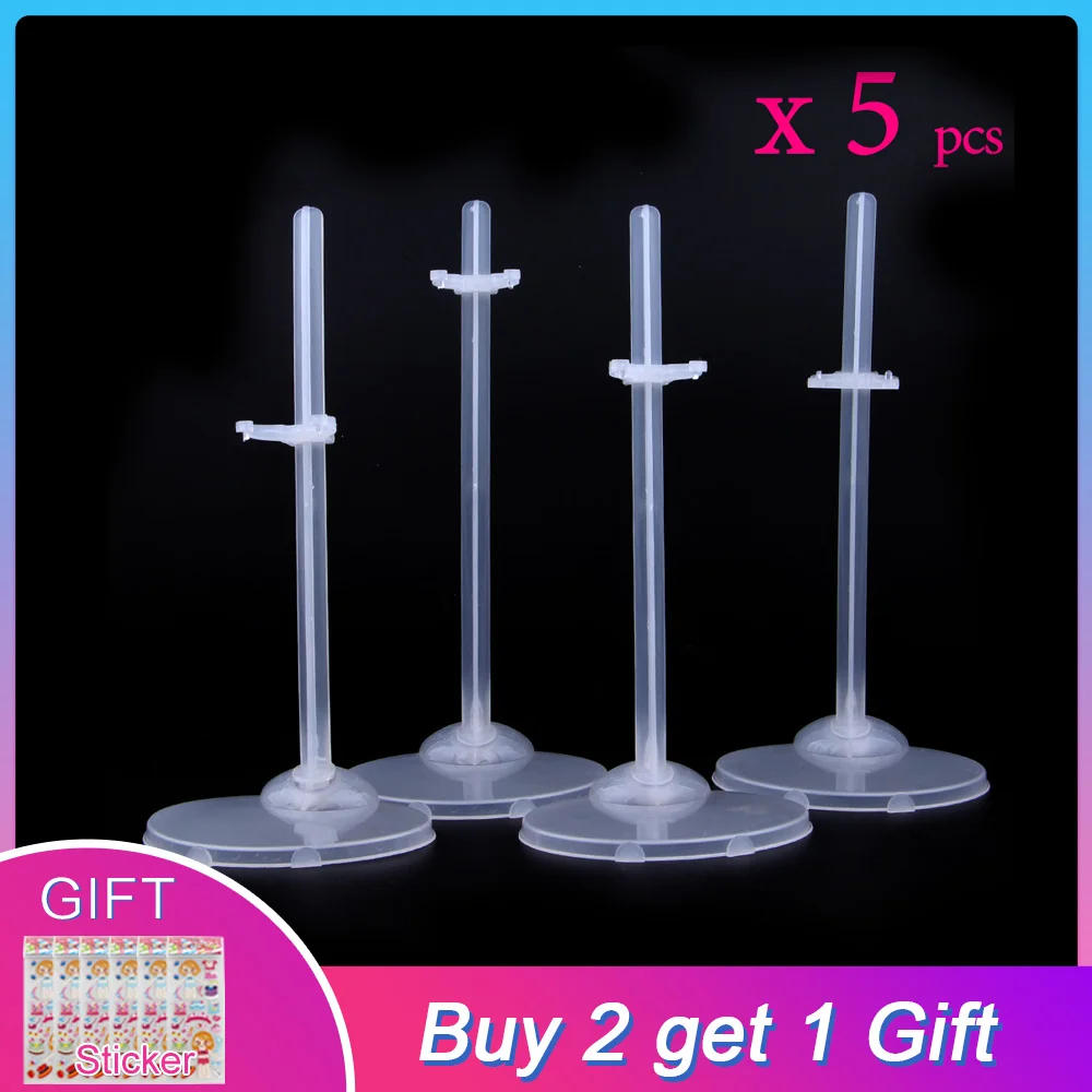 UCanaan 5 pcs /lot Transparent Doll Stand Display Holder For 1/6 dolls Doll Accessories
UCanaan 5 pcs /lot Transparent Doll Stand Display Holder For 1/6 dolls Doll Accessories