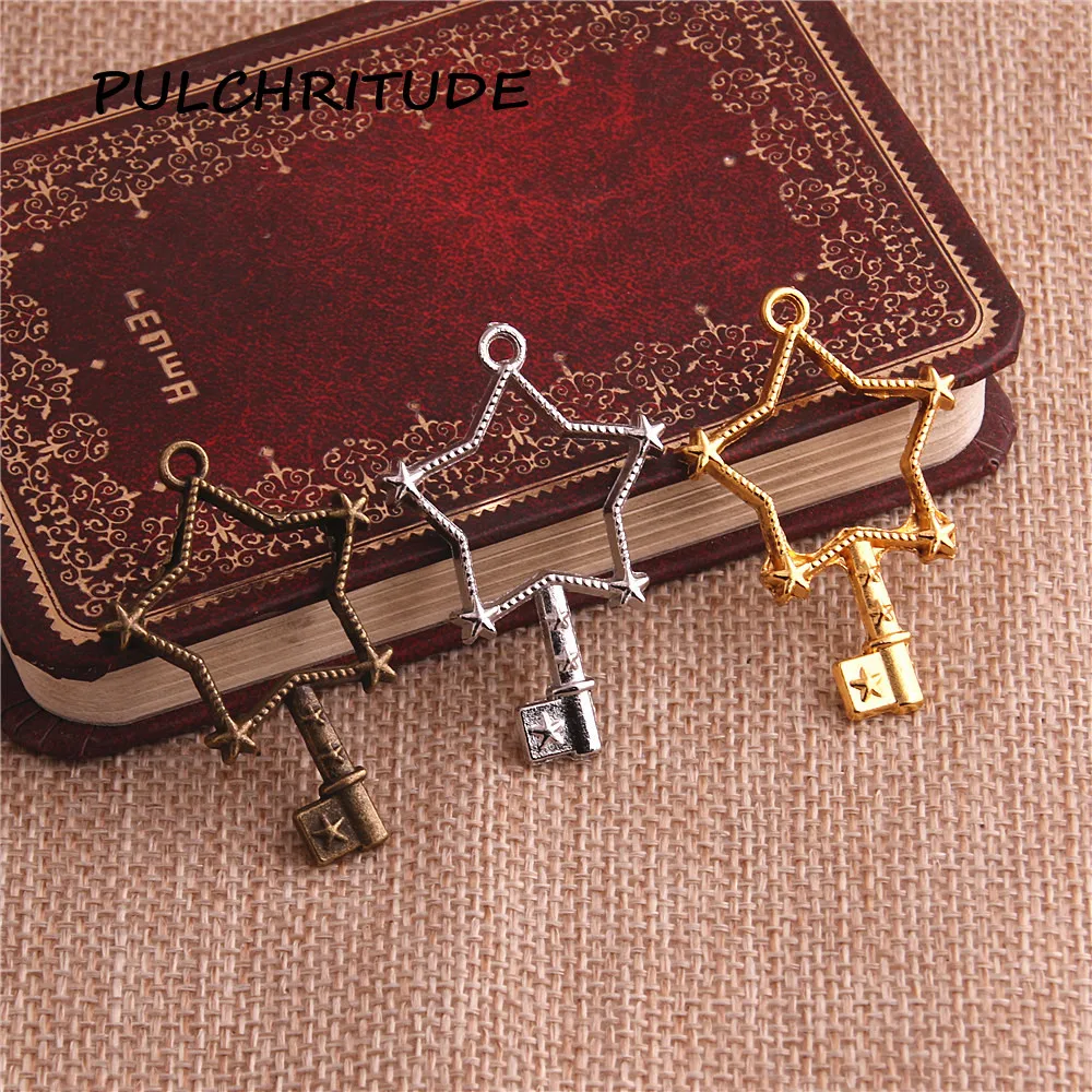 PULCHRITUDE 12pcs/lot Metal Zinc Three Colors Trendy Hollow Stars Charm Glue Pendant Tray Bezel Diy Jewelry Making c2123
PULCHRITUDE 12pcs/lot Metal Zinc Three Colors Trendy Hollow Stars Charm Glue Pendant Tray Bezel Diy Jewelry Making c2123