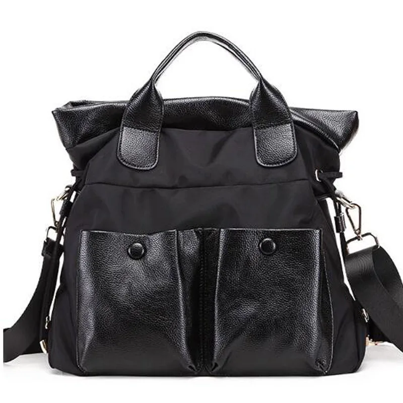 Women Handbag Oxford Nylon and Leather Large Capacity Shoulder Crossbody Bags Female Travel Tote Casual Bolsas Feminina Borse
Women Handbag Oxford Nylon and Leather Large Capacity Shoulder Crossbody Bags Female Travel Tote Casual Bolsas Feminina Borse