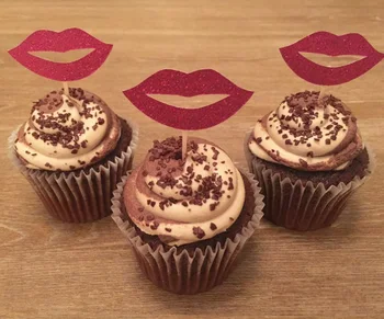 wedding glitter red lips cupcake toppers birthday fruit toothPicks Bridal baby shower Bachelorette party decorations
wedding glitter red lips cupcake toppers birthday fruit toothPicks Bridal baby shower Bachelorette party decorations