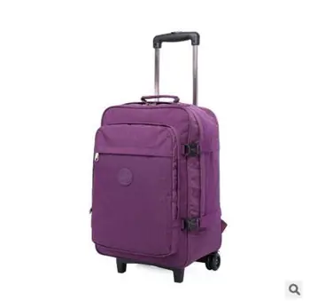 nylon Travel Rolling Luggage Bag Travel Boarding bag with wheels travel cabin luggage suitcase wheeled trolley bag Travel Tote
nylon Travel Rolling Luggage Bag Travel Boarding bag with wheels travel cabin luggage suitcase wheeled trolley bag Travel Tote