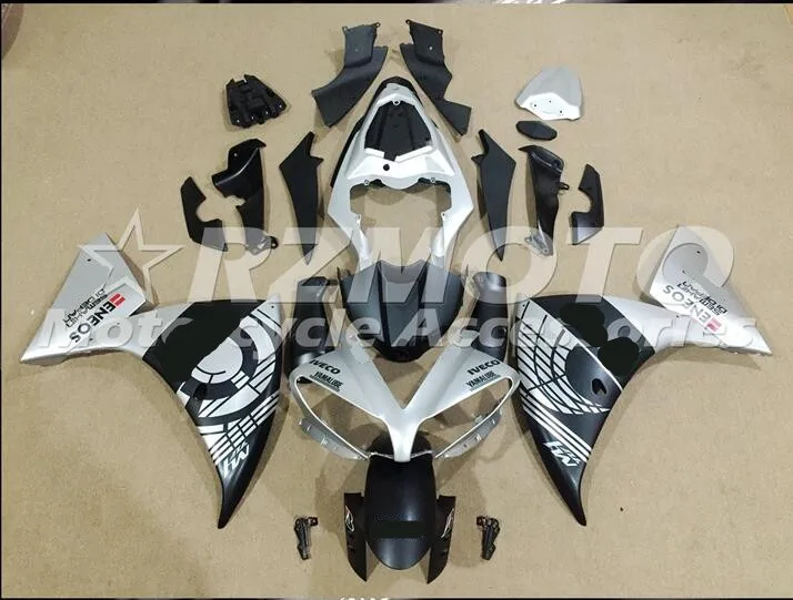 Новый обтекатель мотоцикла ABS для YAMAHA YZF-R1 2012- 2013-2014 инъекции Bodywor великолепный серебристый черный ACE No.646
Новый обтекатель мотоцикла ABS для YAMAHA YZF-R1 2012- 2013-2014 инъекции Bodywor великолепный серебристый черный ACE No.646