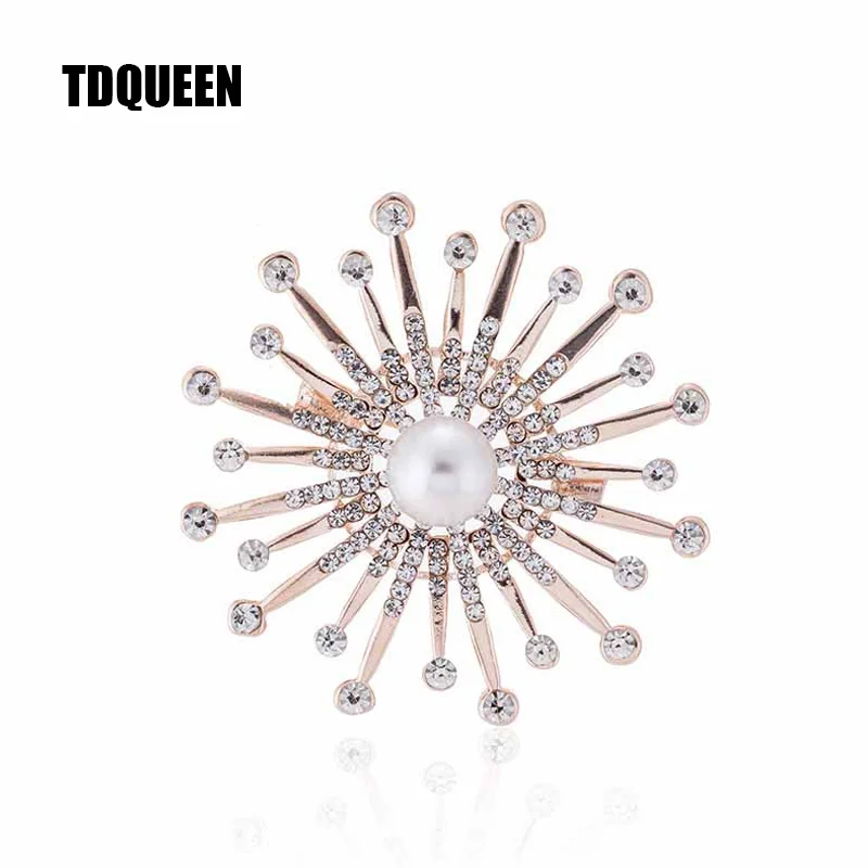 TDQUEEN Large Pearl Brooches for Women Gold Color Metal Pin Jewelry Clear Crystal Rhinestone Big Round White Pearl Pin Brooch
TDQUEEN Large Pearl Brooches for Women Gold Color Metal Pin Jewelry Clear Crystal Rhinestone Big Round White Pearl Pin Brooch