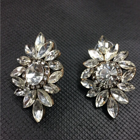 Wholesale and Retail good quality big crystal earring 2016 New statement fashion stud Earrings for women
Wholesale and Retail good quality big crystal earring 2016 New statement fashion stud Earrings for women