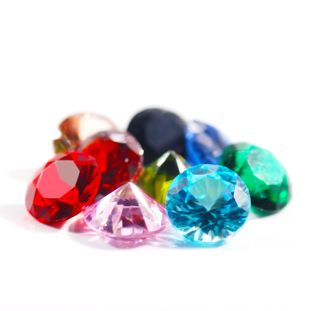 3 4 5mm Colorful Cubic Zirconia 50pcs/lot Round Machine Cut Lab Zirconia Stone Brilliant Cut Synthetic Gems For Jewelry
3 4 5mm Colorful Cubic Zirconia 50pcs/lot Round Machine Cut Lab Zirconia Stone Brilliant Cut Synthetic Gems For Jewelry