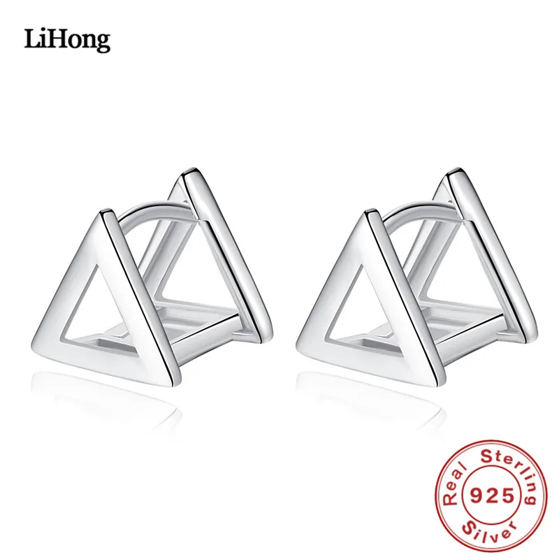 S925 Sterling Silver Stud Ear Stereo Triangle Fashion Lady Earrings Ear clip Woman Fashion Jewelry Gift
S925 Sterling Silver Stud Ear Stereo Triangle Fashion Lady Earrings Ear clip Woman Fashion Jewelry Gift