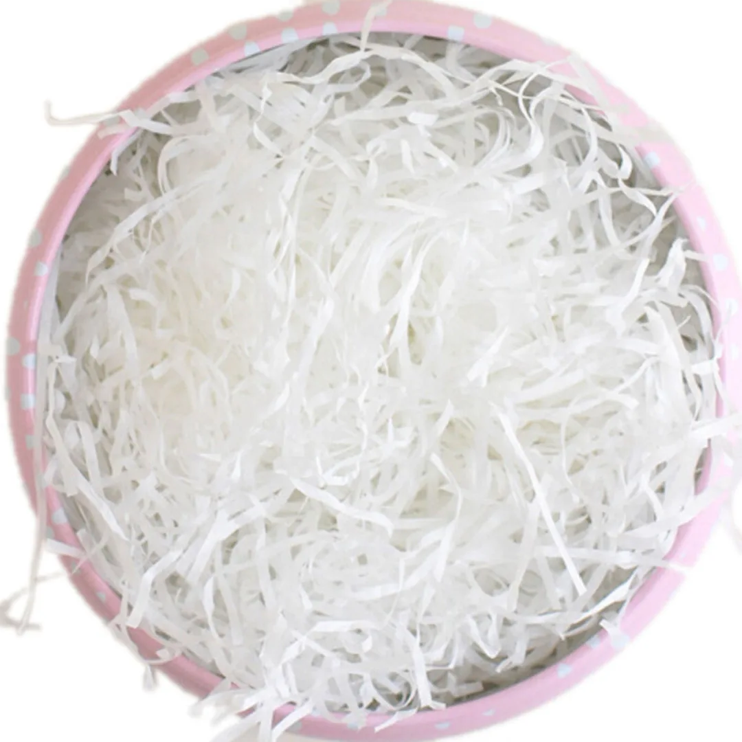 100g Pack Shredded Tissue Paper Baker Filler Package Wrap Gift Fit Box Bags