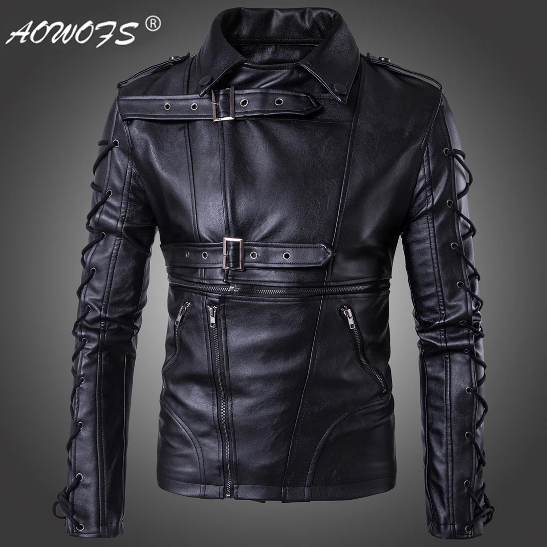 Men's Leather Jacket High Quality Black Leather Jacket Fashion Motorcycle PU Leather Jacket Large Size Men's S-5XL-B002
Men's Leather Jacket High Quality Black Leather Jacket Fashion Motorcycle PU Leather Jacket Large Size Men's S-5XL-B002