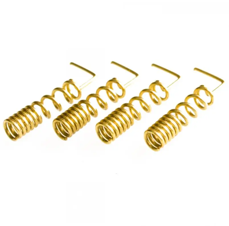 GSM antenna spring 900/1800MHZ copper spiral coil winding antenna GSM antenna motherboard soldering; 0.8 x 5 x 24 mm
GSM antenna spring 900/1800MHZ copper spiral coil winding antenna GSM antenna motherboard soldering; 0.8 x 5 x 24 mm