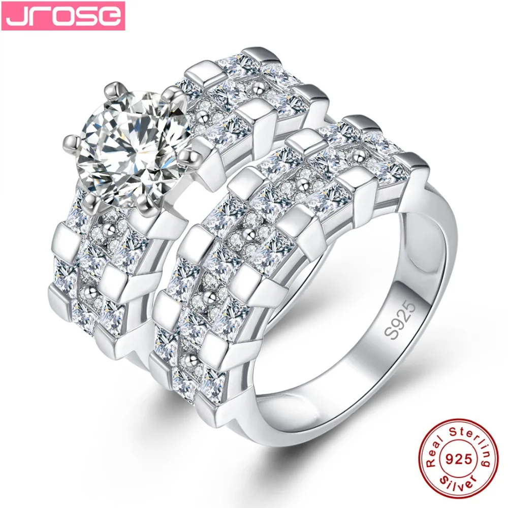 Jrose Round CZ Love Romantic Wedding Anniversary Ring 925 Sterling Silver Beautifully Ladies Gifts Jewelery Wholesale
Jrose Round CZ Love Romantic Wedding Anniversary Ring 925 Sterling Silver Beautifully Ladies Gifts Jewelery Wholesale
