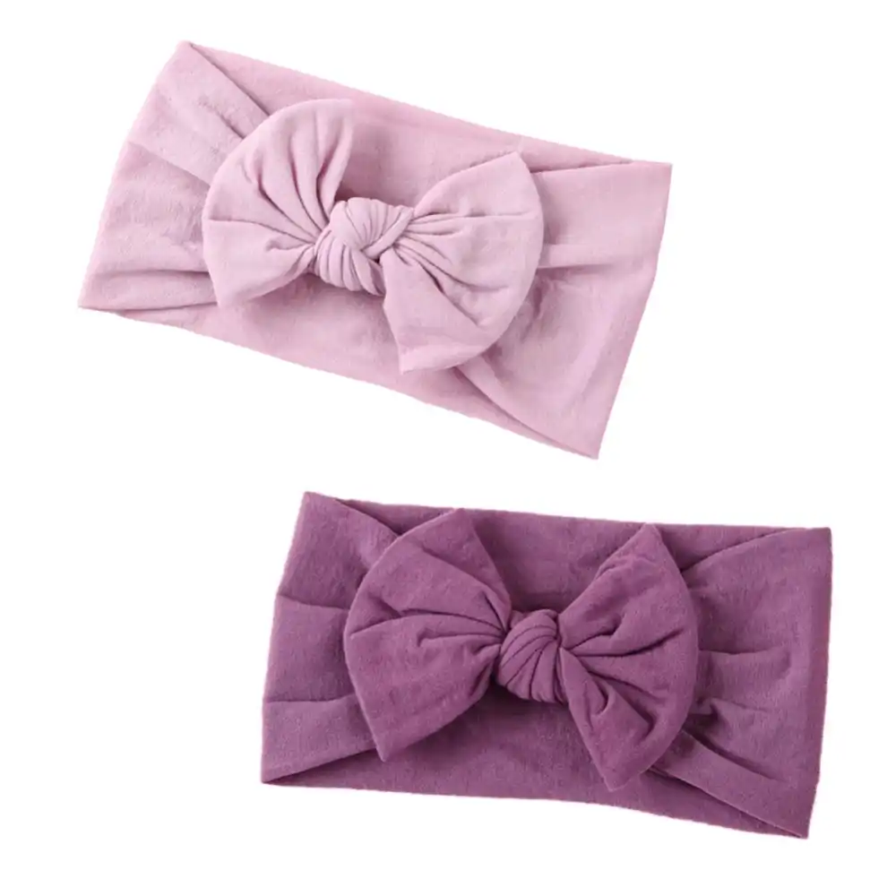 soft baby bows