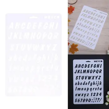Letter Alphabet Number Layering Stencils for Wall Scrapbooking Painting Template Stamps Photo Crafts Decor Plastic Pochoir Card
Letter Alphabet Number Layering Stencils for Wall Scrapbooking Painting Template Stamps Photo Crafts Decor Plastic Pochoir Card