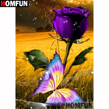 HOMFUN Diamond Painting "Flower butterfly" DIY 5D Diamond Embroidery Sale Full Set Rhinestone Cross Stitch Home Decor A19622
HOMFUN Diamond Painting "Flower butterfly" DIY 5D Diamond Embroidery Sale Full Set Rhinestone Cross Stitch Home Decor A19622