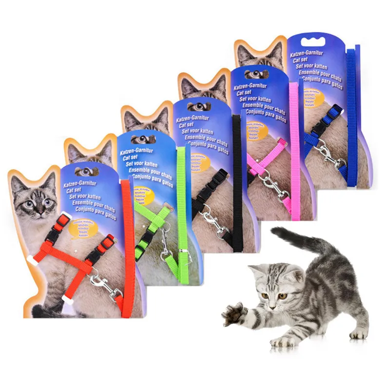 Nylon Flexible Pet Cat Harness Leash Set Pet Collar Walking Lead Chest Strap Adjustable Rope Belt Leash For Cat Small Dog
Nylon Flexible Pet Cat Harness Leash Set Pet Collar Walking Lead Chest Strap Adjustable Rope Belt Leash For Cat Small Dog