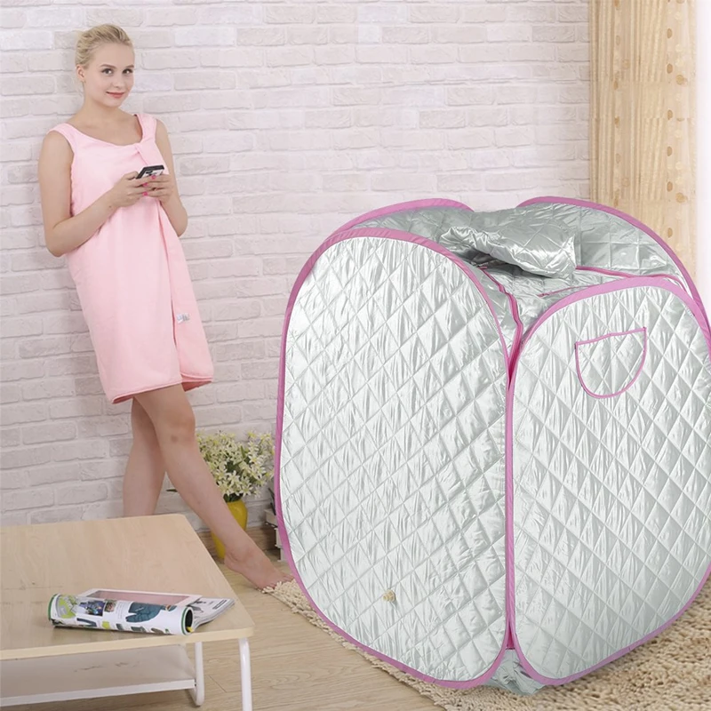 Description Picture 3 of itemSauna Steam Tent 2L Portable Steam Sauna Room Folding Intelligent Remote Control Personal SPA Slimming Salon Home With Chair