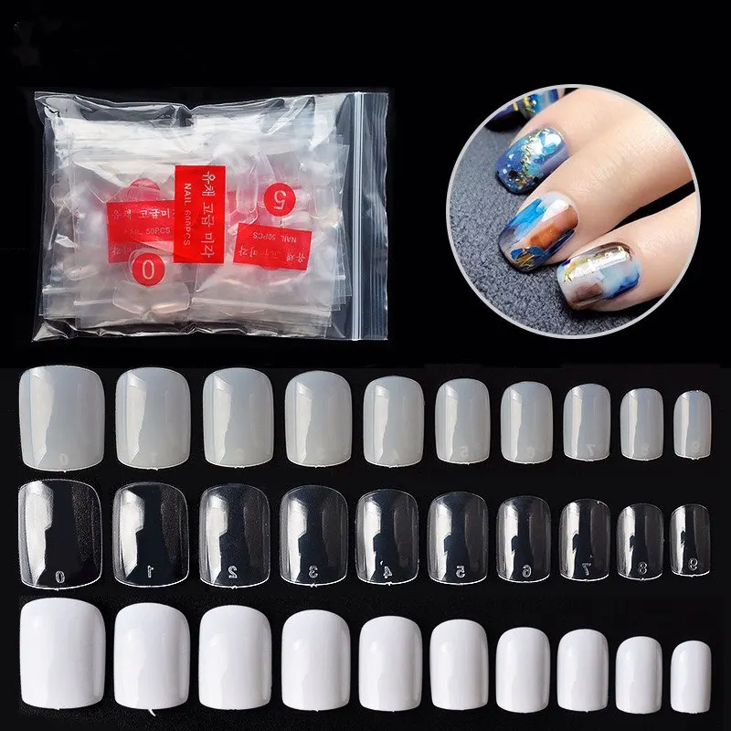500PCS Natural Clear White French Nail Tips UV Gel Ultra 10 Sizes Flexible Fake Nail Art False Nails High Quality Unhas Nagel
500PCS Natural Clear White French Nail Tips UV Gel Ultra 10 Sizes Flexible Fake Nail Art False Nails High Quality Unhas Nagel