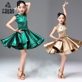 Children Latin Dance Dress For Girls Salsa Tango Skirt Ballroom Dancing Dress child Competition Dancewear Kids Dance Costumes
Children Latin Dance Dress For Girls Salsa Tango Skirt Ballroom Dancing Dress child Competition Dancewear Kids Dance Costumes