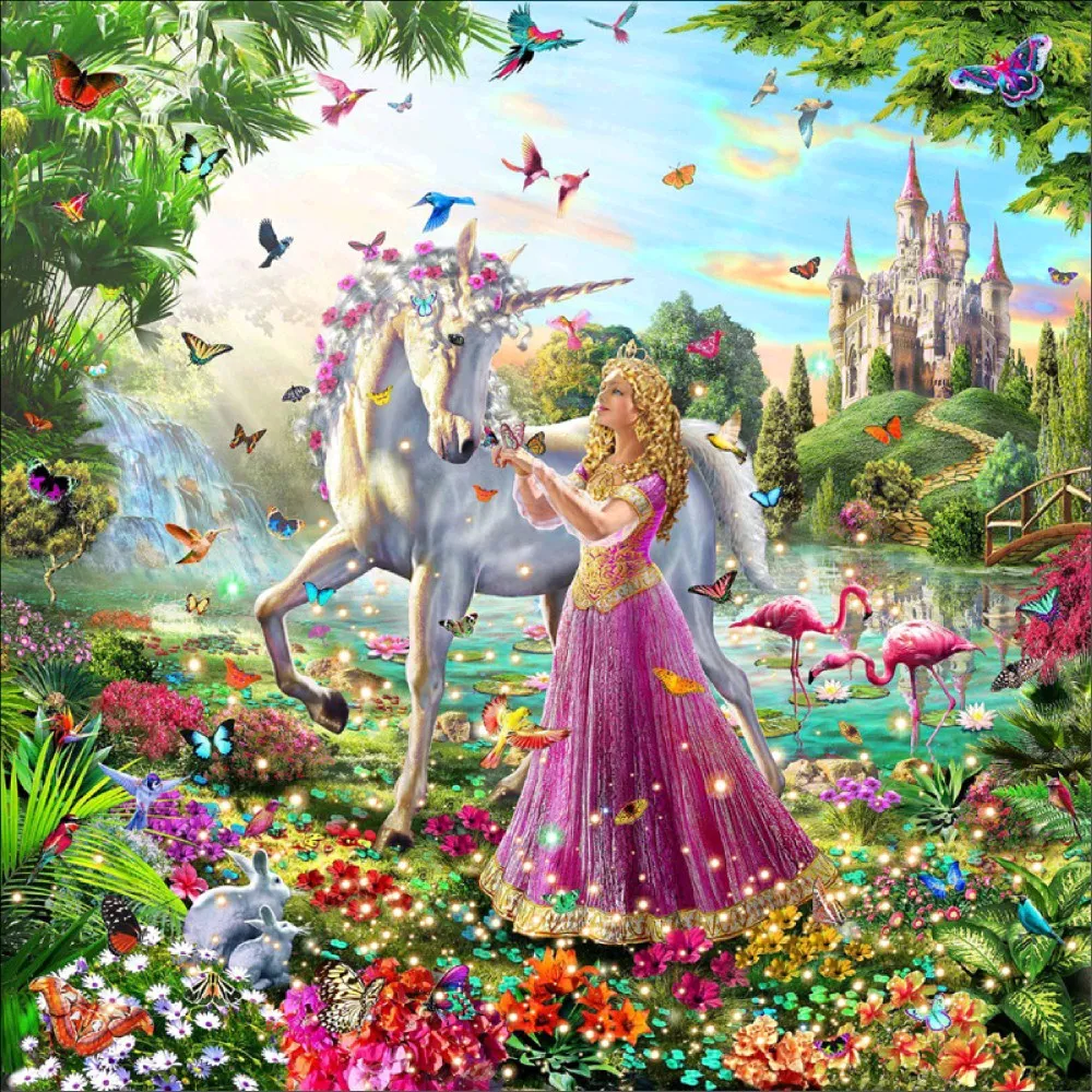 DIY 5D Partial Diamond Painting Hummingbird Girl Unicorn Cross Stitch Diamond Embroidery Patterns Rhinestones Diamond Mosaic
DIY 5D Partial Diamond Painting Hummingbird Girl Unicorn Cross Stitch Diamond Embroidery Patterns Rhinestones Diamond Mosaic