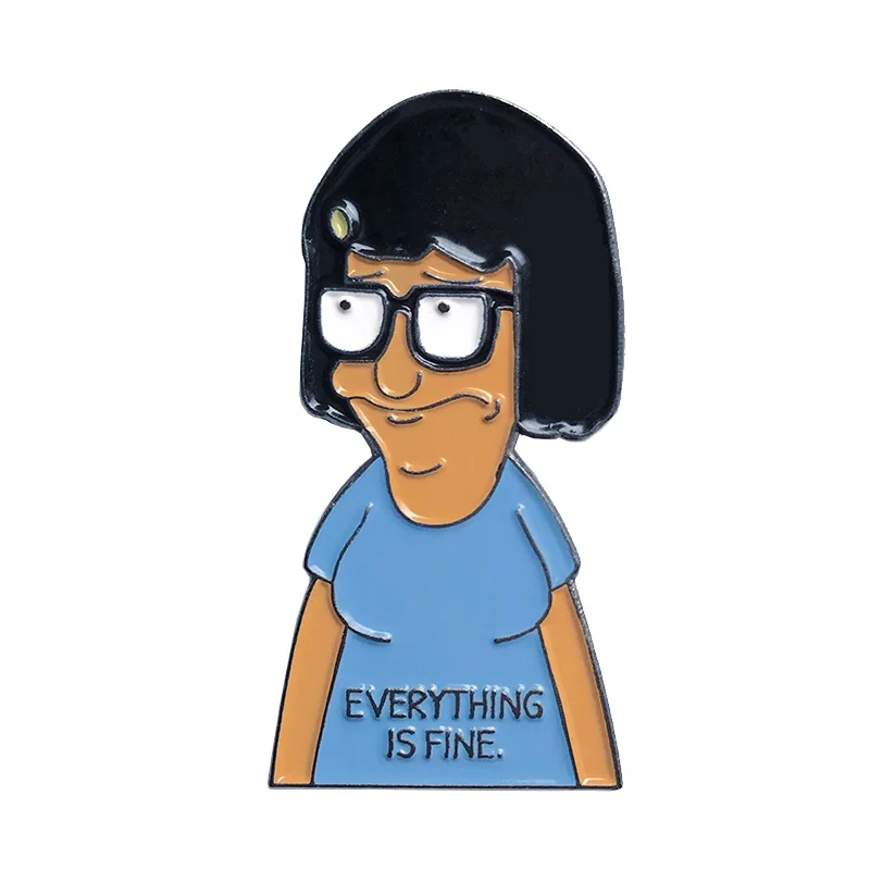 Tina Belcher Enamel Pin